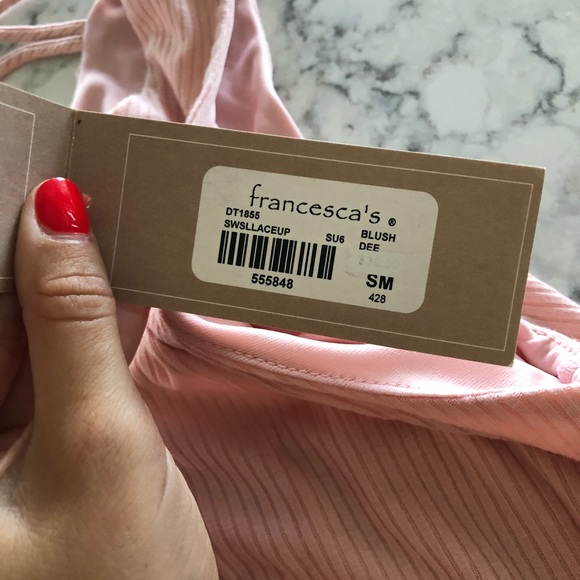 NWT Francesca’s Pink Dress - small - Picture 3 of 4